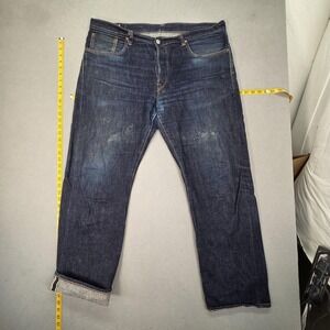 Edwin Jeans Mens Selvedge Dark Blue Relaxed Straight Japan Fits 40x30